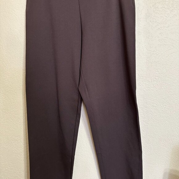 Eileen Fisher Pull On Pants, Brown, Size M - Picture 6 of 6